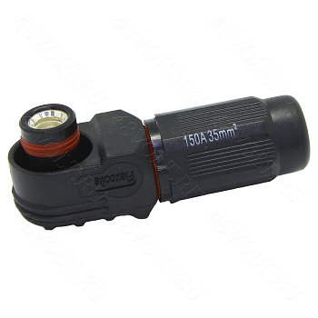 Flexcoils (SurLok) вилка черная 150A (Ф8-35mm2)